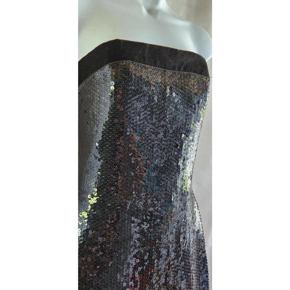 Lillie Rubin vintage embellished black dress 2 - Picture 6 of 6